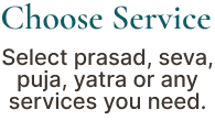 Choose Service